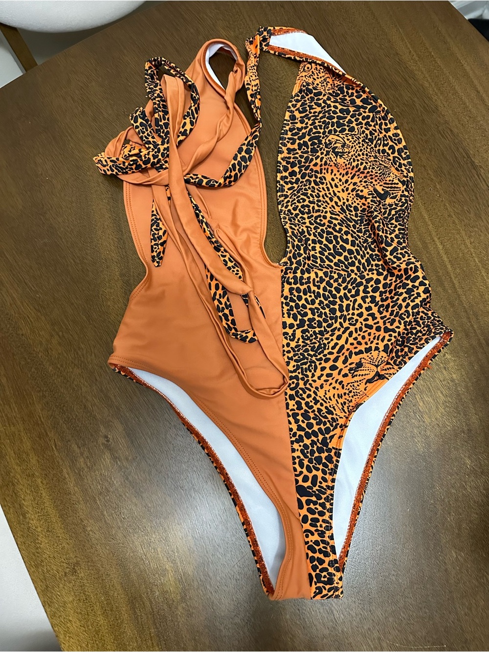 Leopard One-Piece Swimsuit - Picture 3 of 6